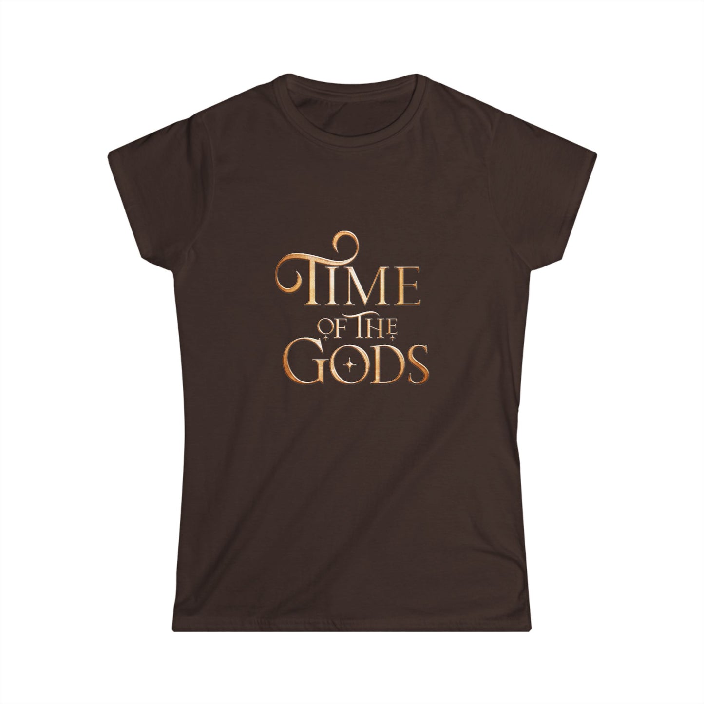 Women's Softstyle Tee - Craig Zeppelin - Time of the Gods - Dragon T-shirt