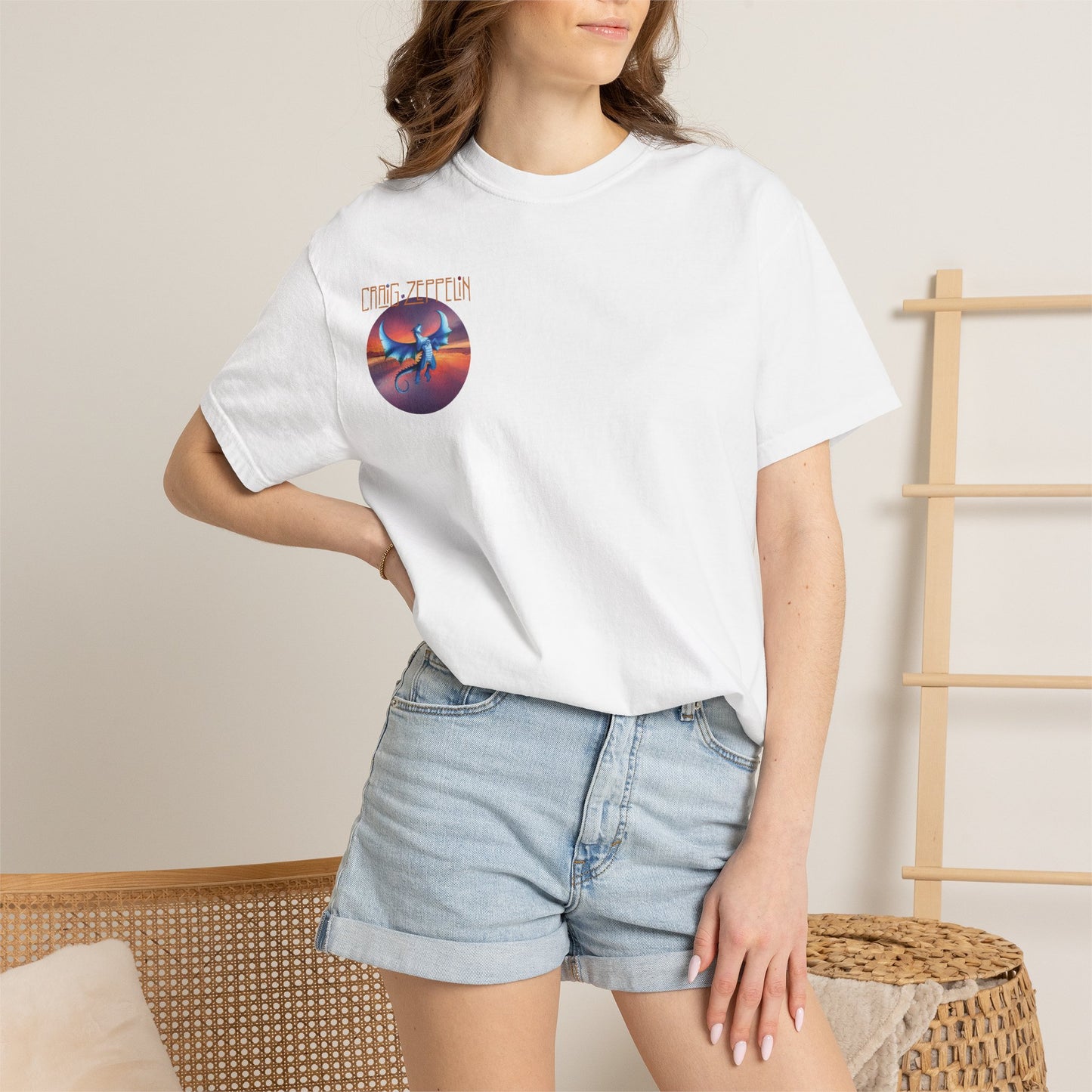 Craig Zeppelin Dragon T-Shirt - TRC Logo Back