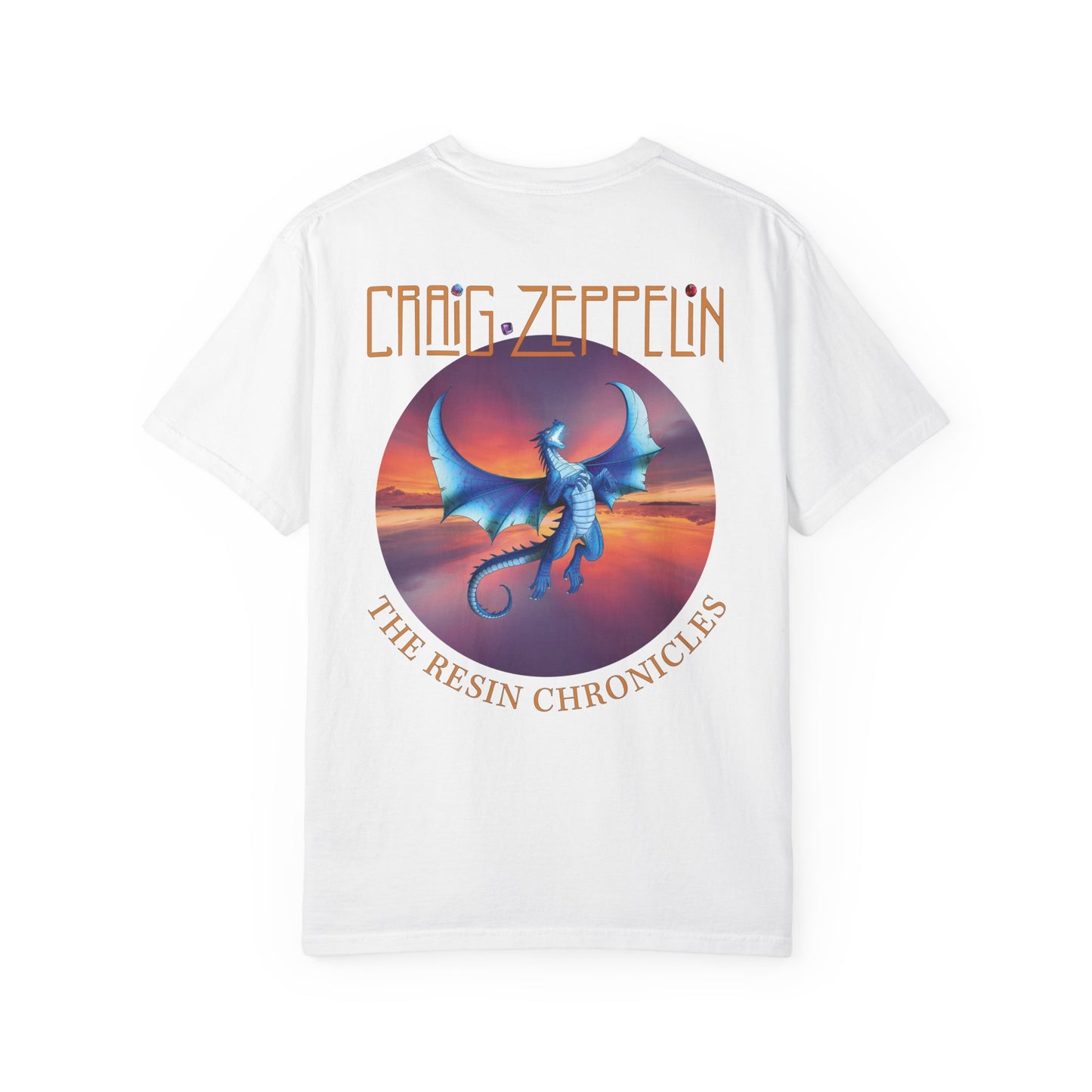 Craig Zeppelin Dragon T-Shirt - TRC Logo Back